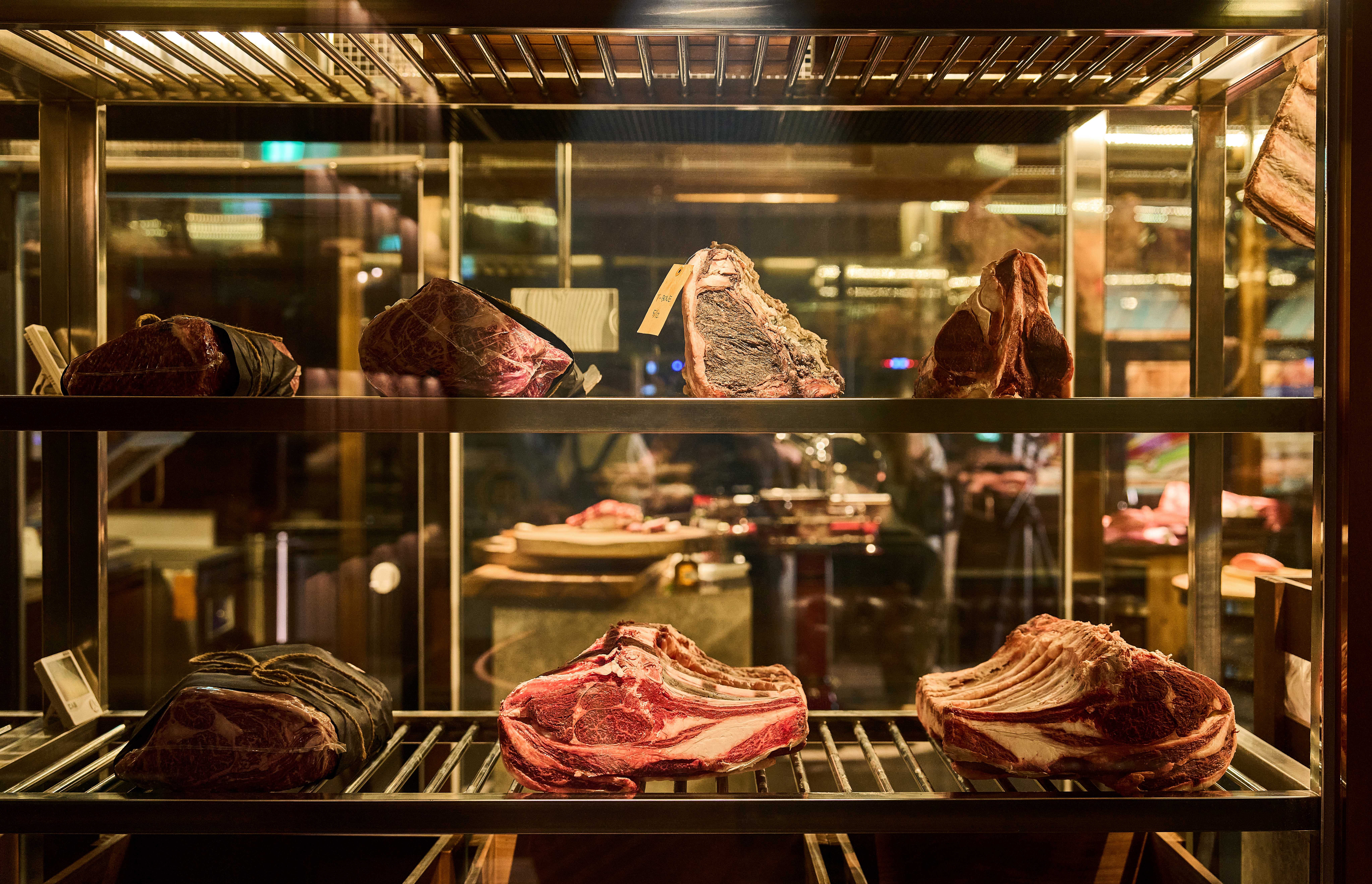 Born and Bred Busan steakhouse omakase course and butcher’s cuts