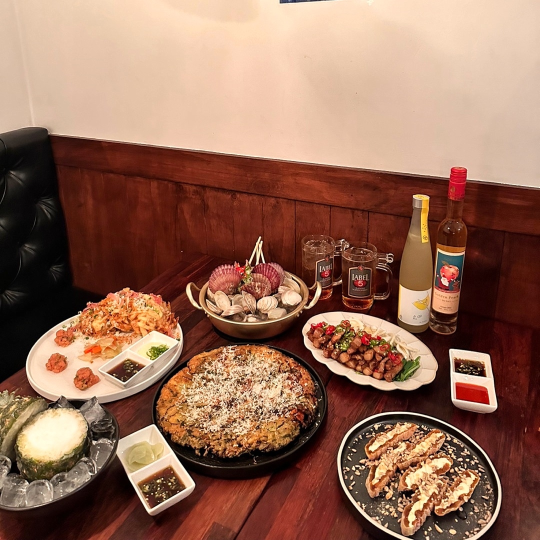 Poman 温かい韓国パブ料理