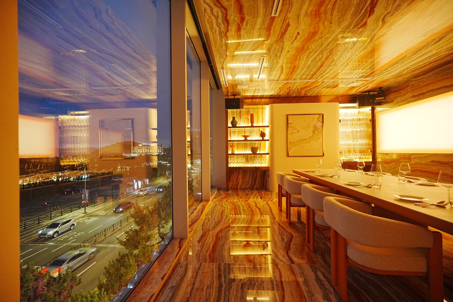 海雲台 Bang Bang 私人包廂與夕陽海景