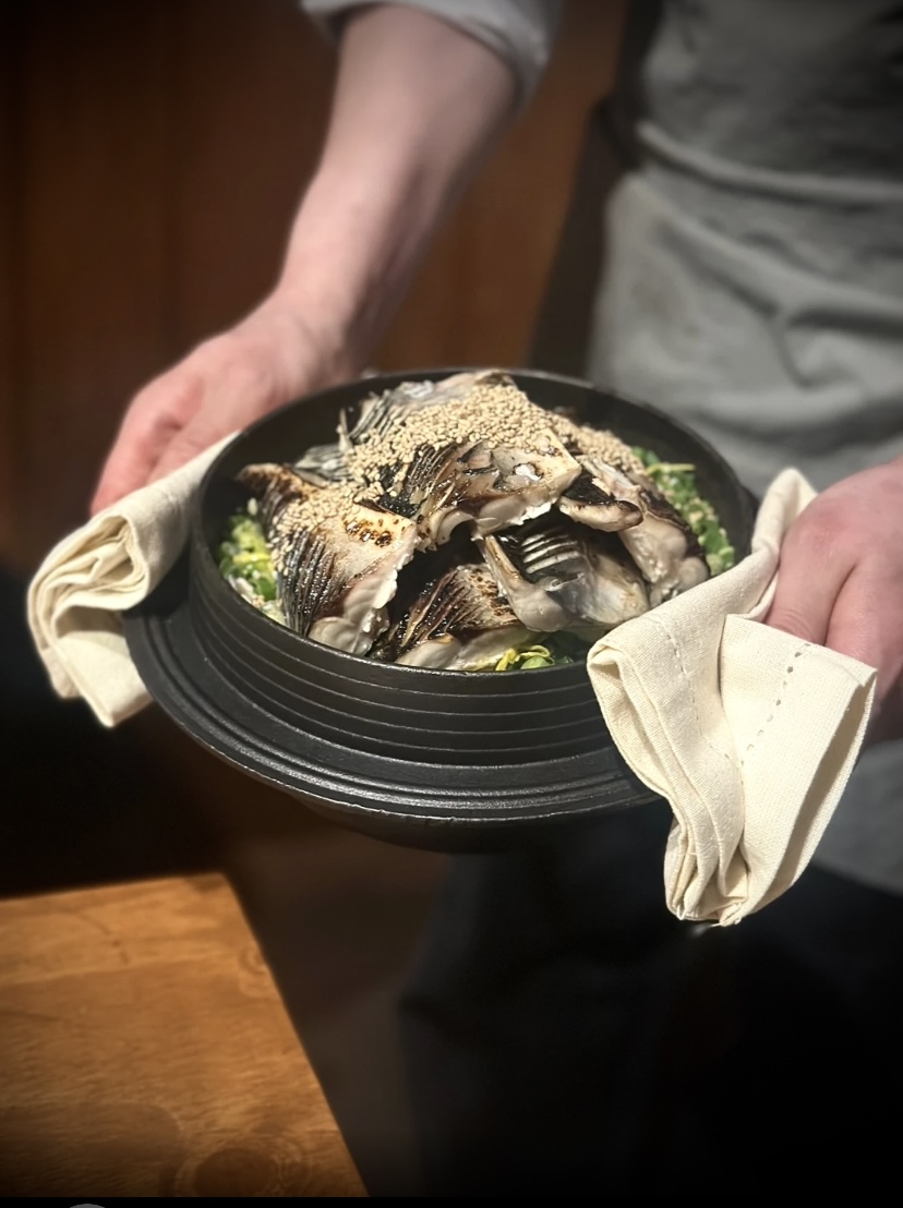 Soha Dining Bar 季節套餐餐盤，極簡餐廳