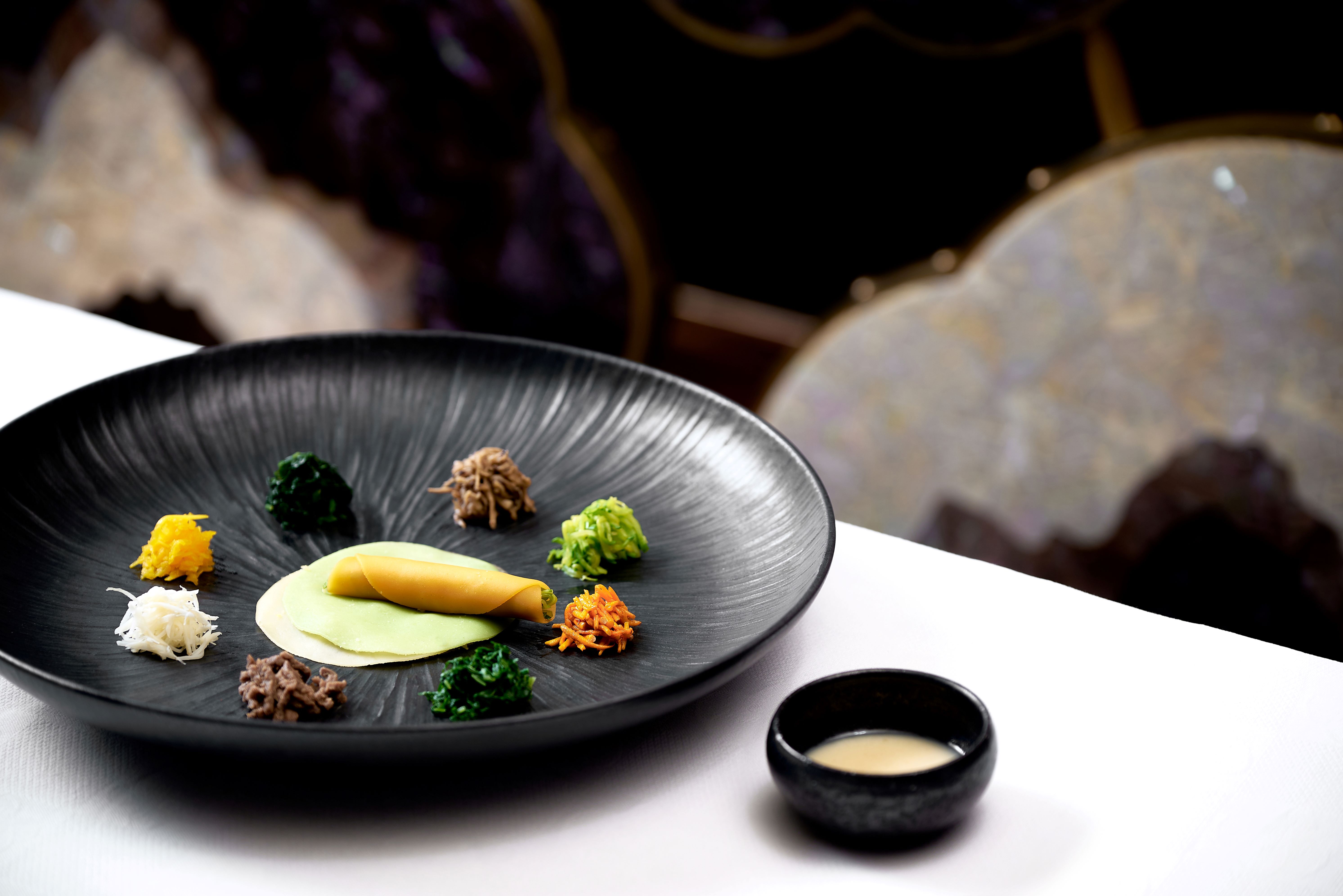 롯데호텔서울 무궁화の洗練された韓定食コースと景色