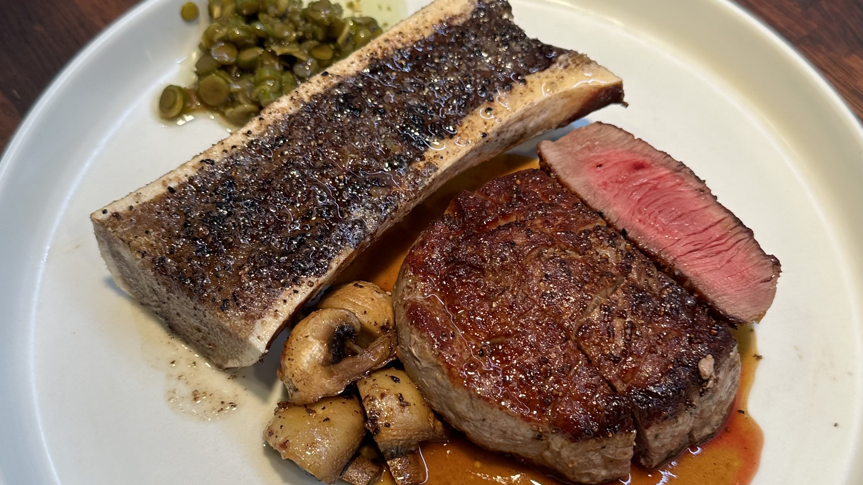 Grill On seasonal grill and pasta