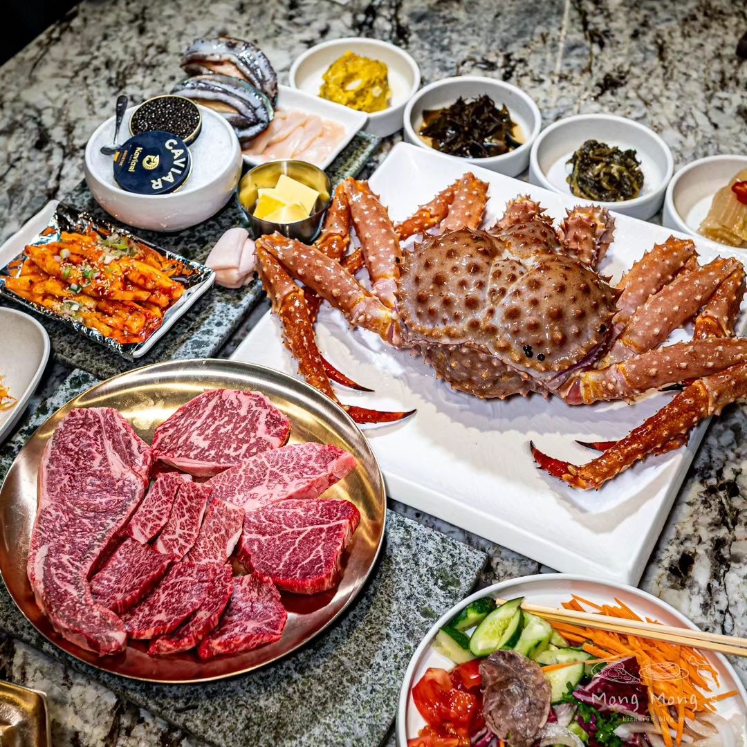 Soul Hanwoo Mapo dohwa 1++ aged hanwoo and private room setting