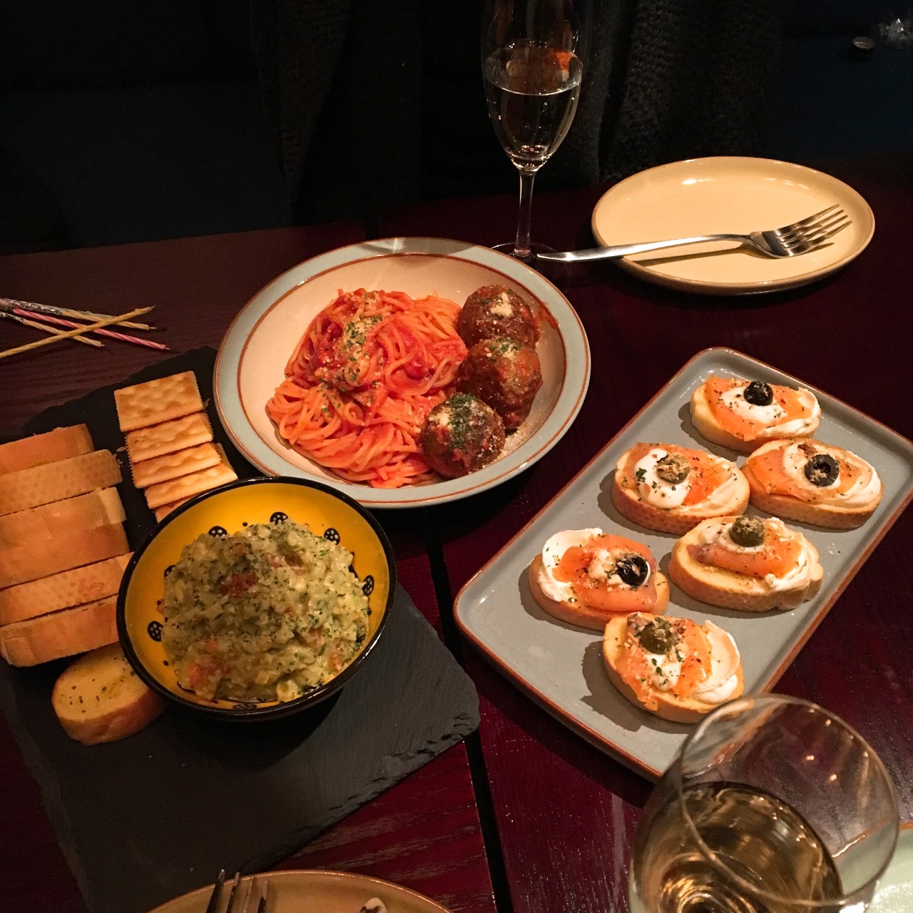 Gustapas Spanish tapas and wine in a cozy room