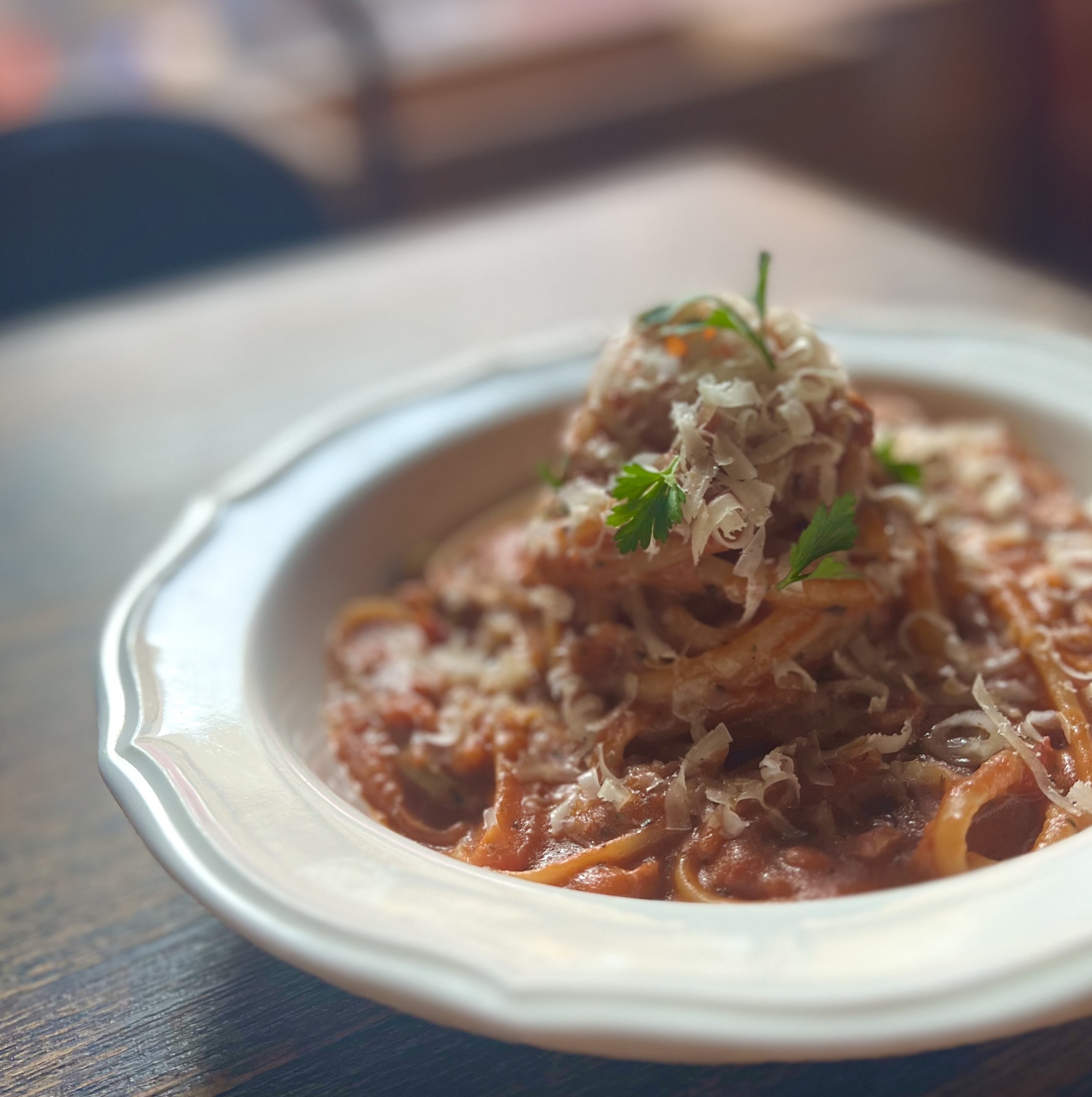 PAGO Italian bistro pizza pasta and gnocchi with warm lighting