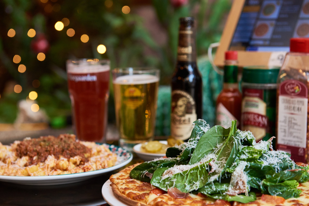 Nakta Brewing Gangnam craft beers and pizza