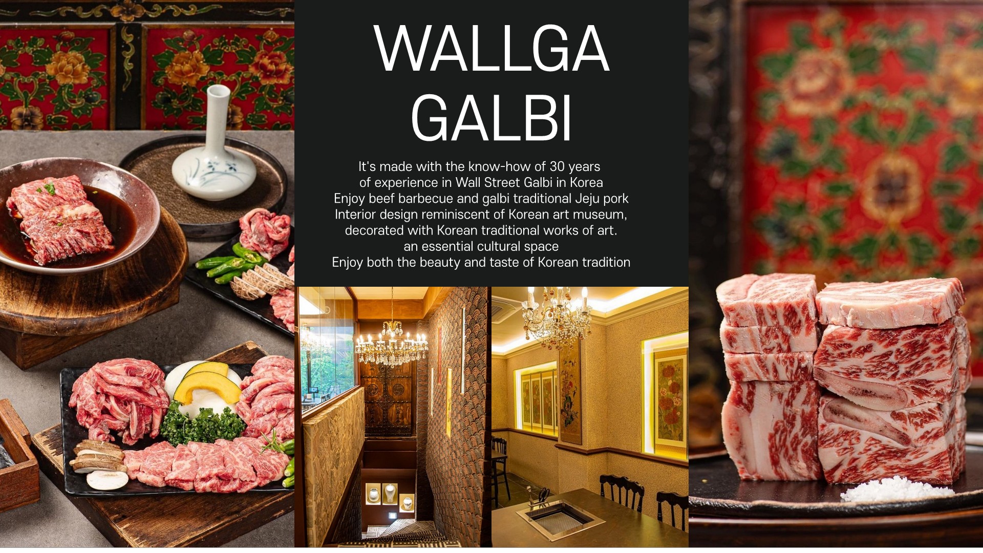 ウォルガカルビのカルビ定食とキムチチゲ・おかず