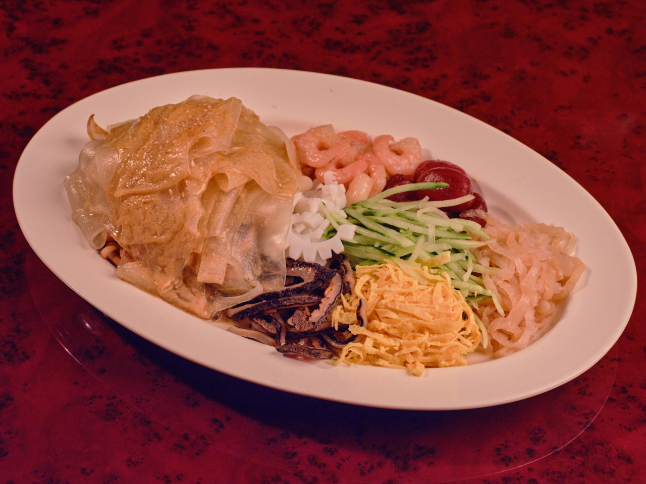 Local Chinese favorites at Taehwa Chinese Restaurant, Yongho-dong