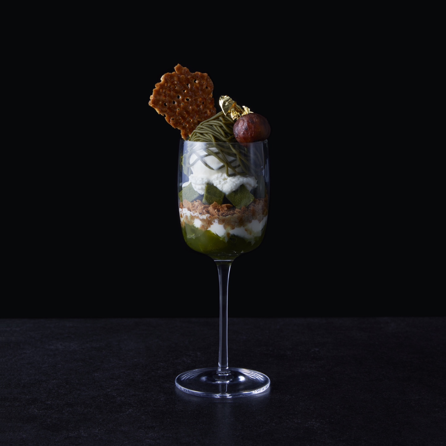 Fou de thé韓屋茶室與抹茶聖代茶飲