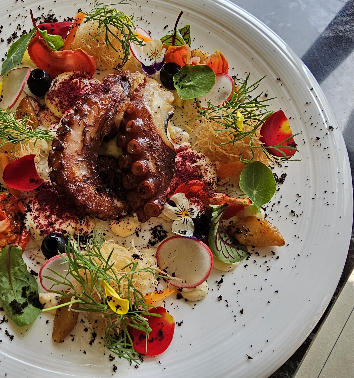 Wumama清潭牛排海鲜料理摆盘