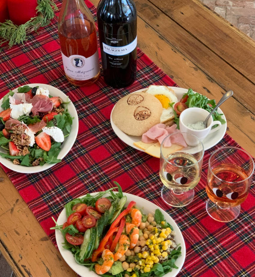 Yiayia and Friends Greek pita and sunny interior