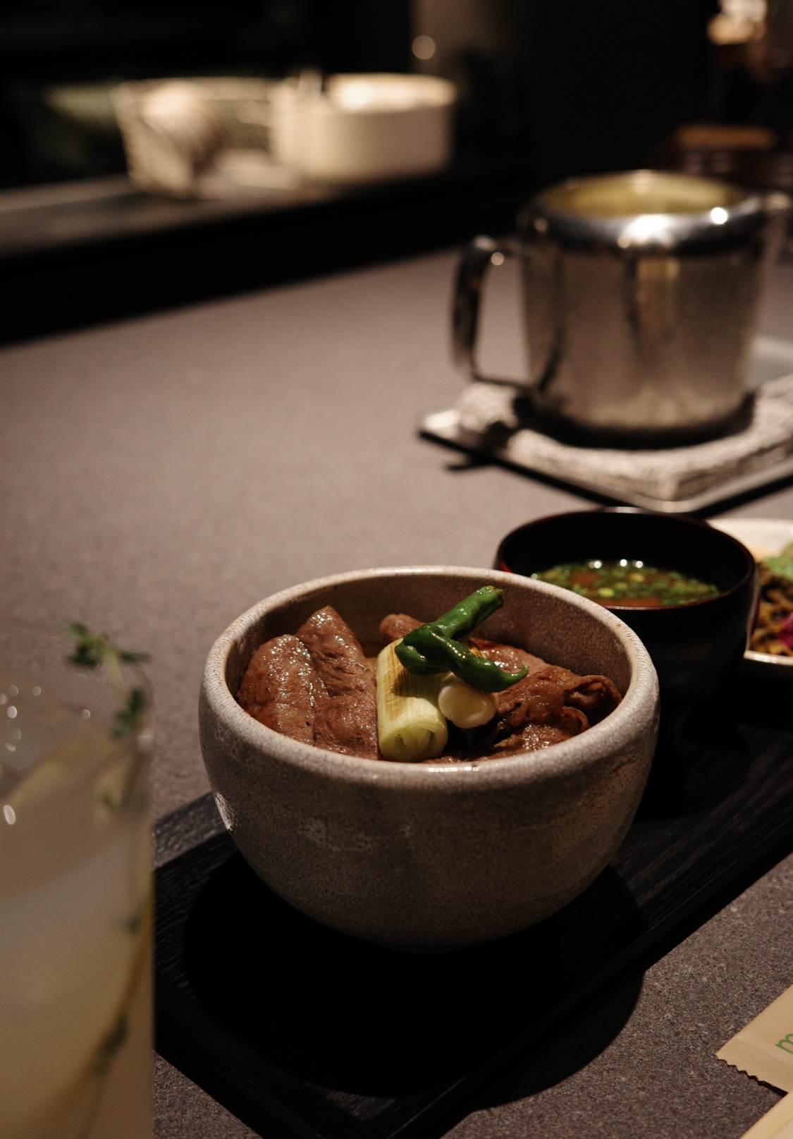 Elegant sukiyaki and serene room at Orasuki on Dalmaji