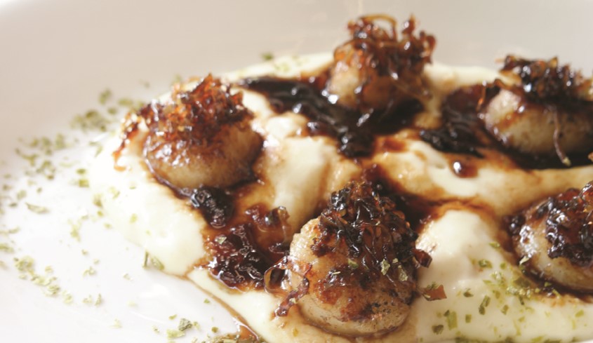 ペアリングルームの料理とワインペアリング