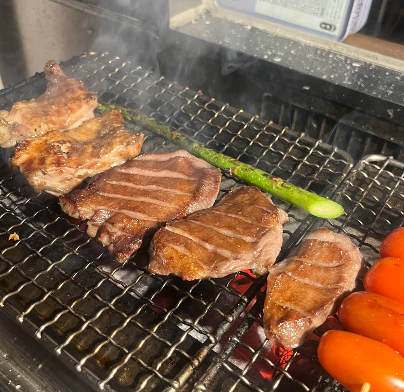 Charcoal-kissed yakitori and gyutan at YAKITOKI