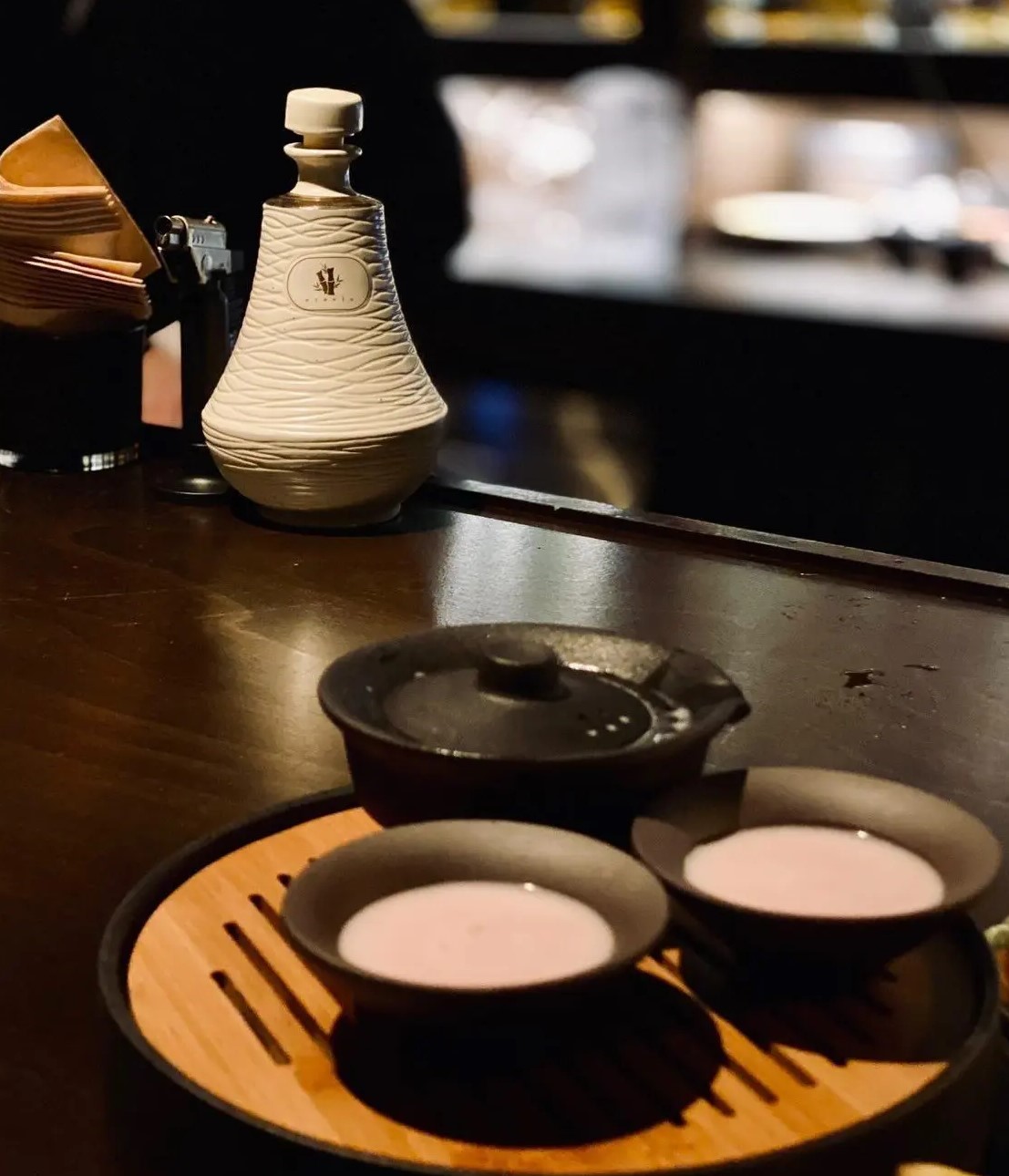 Giwon22 bar with traditional liquor-based cocktails