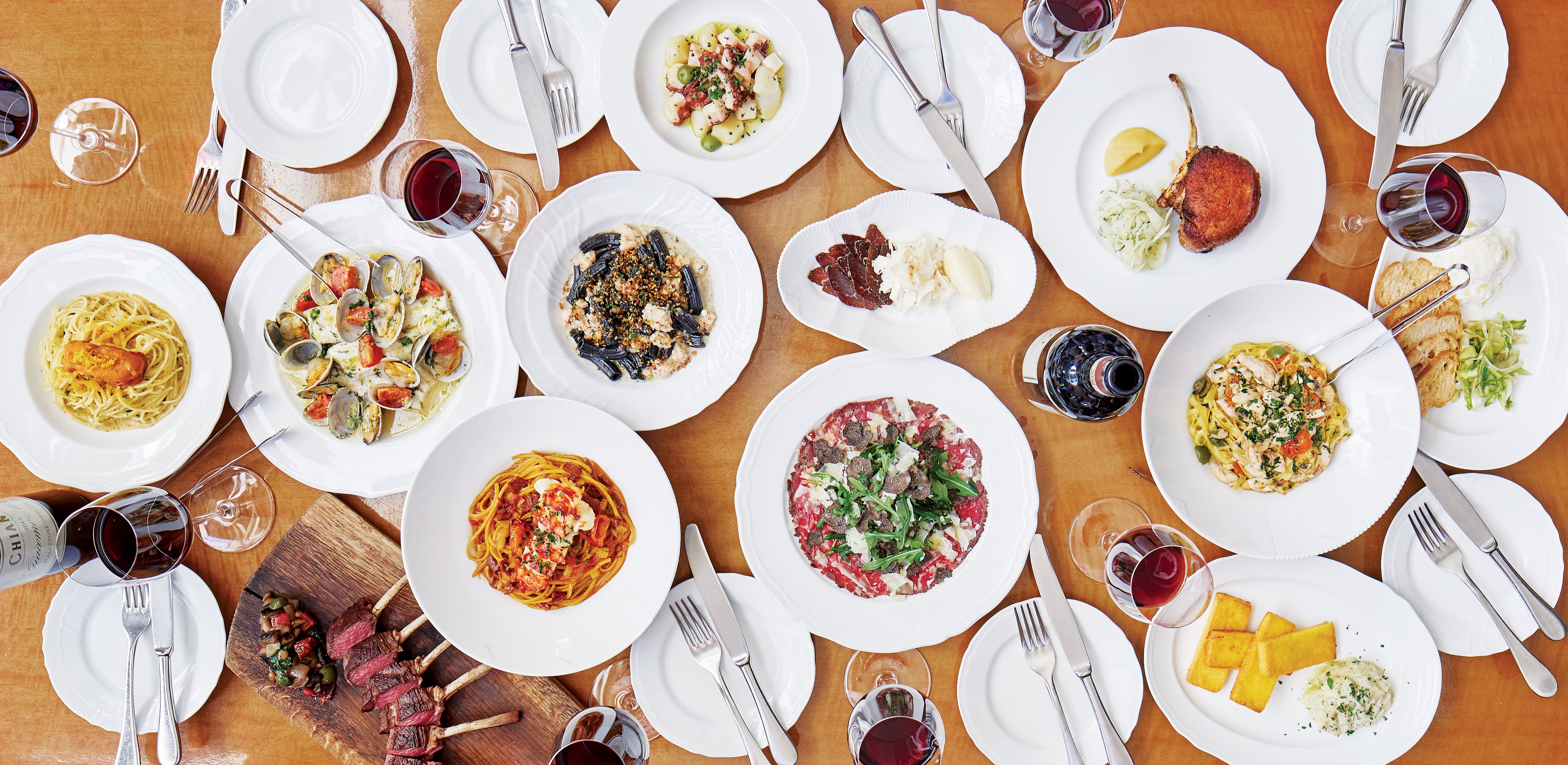 VOLPINO pasta and kid friendly setting in Apgujeong