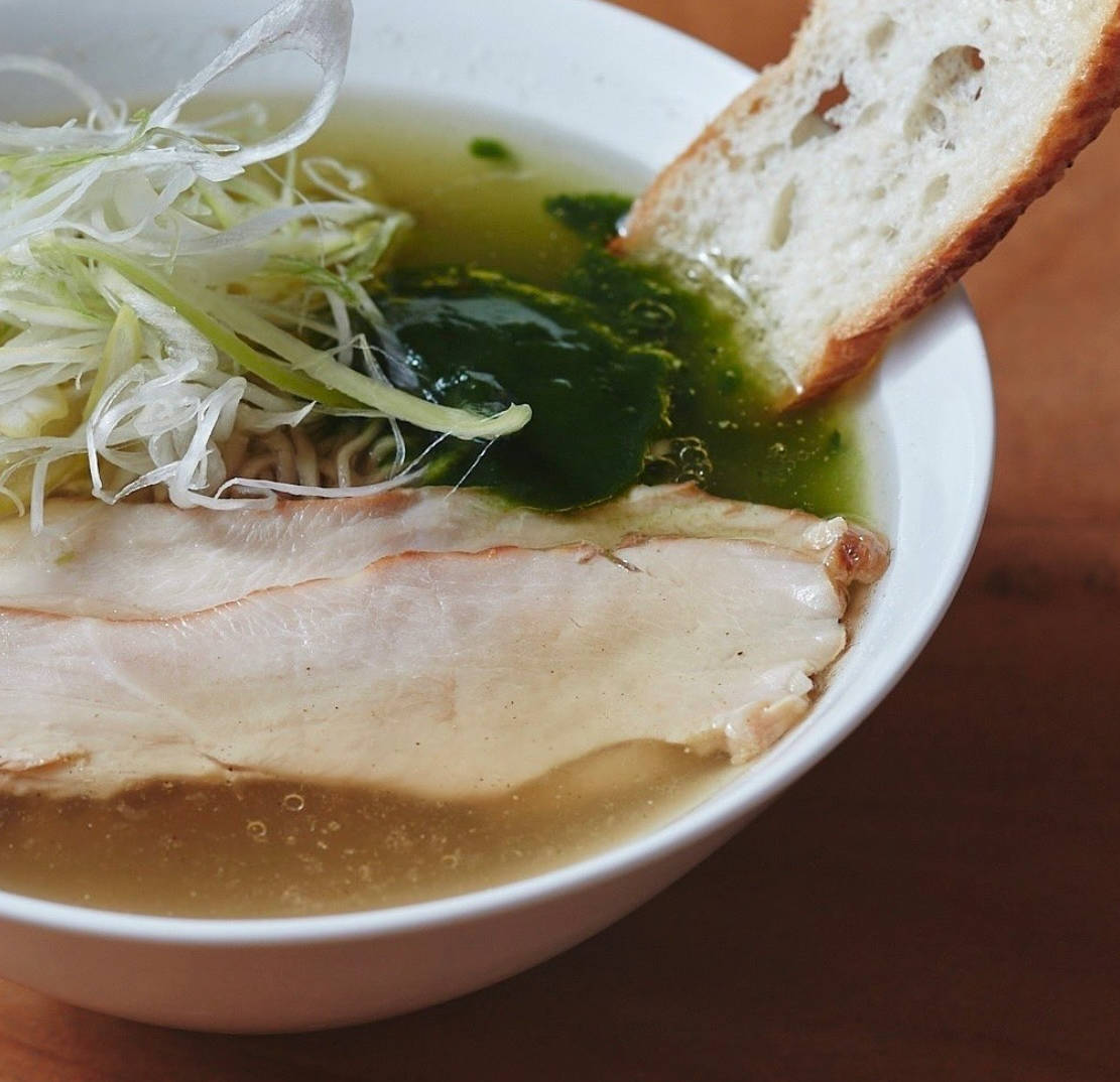 Nishimuramen Yeonnam clear chicken broth ramen with fresh noodles