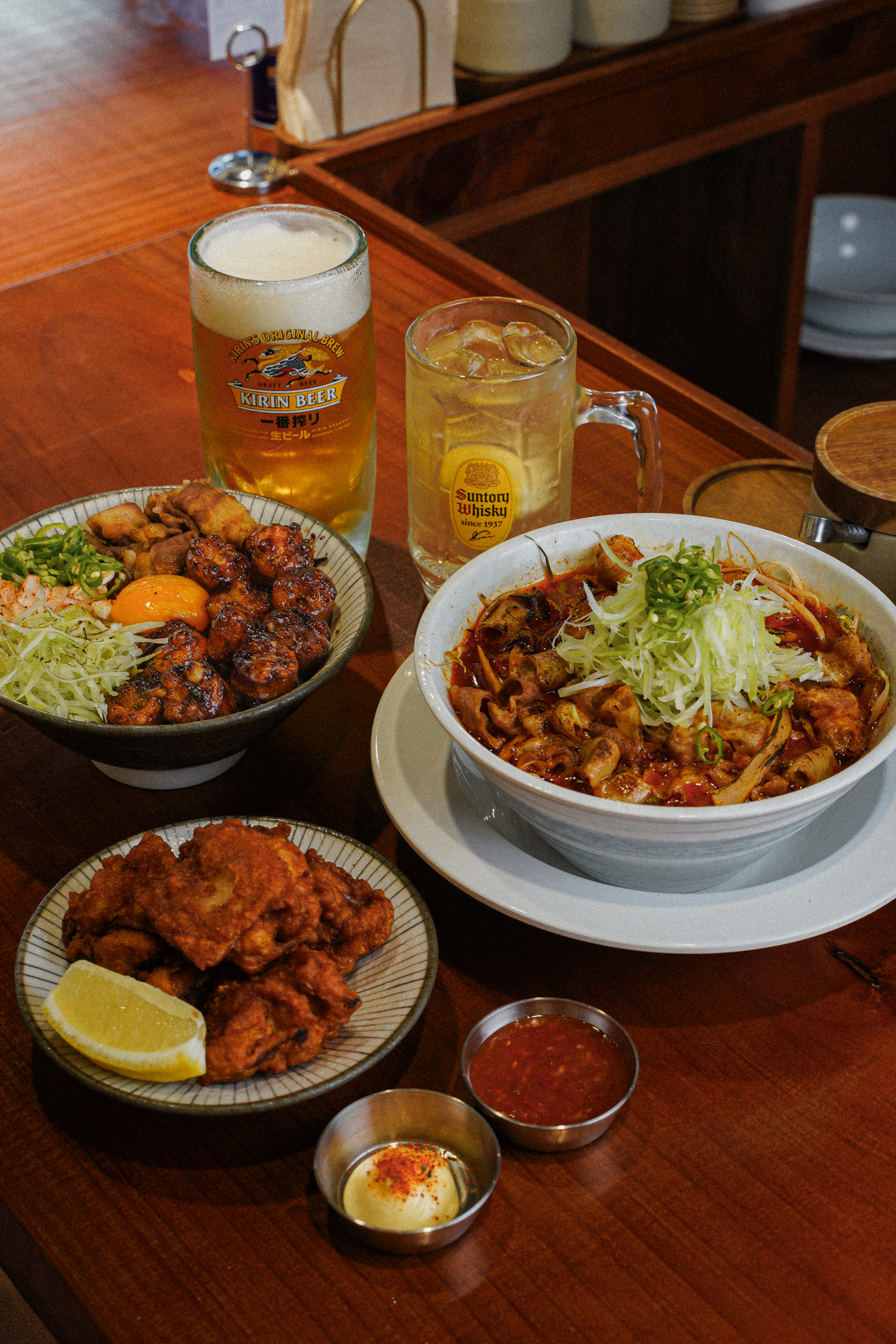 MENNOAGE Seongsu bowls of ramen and mazemen