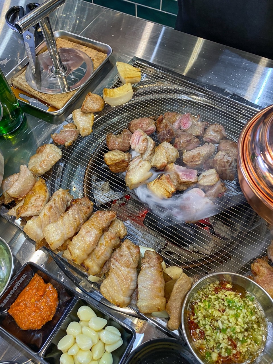 桑九月城总店五花肉及豆酱汤