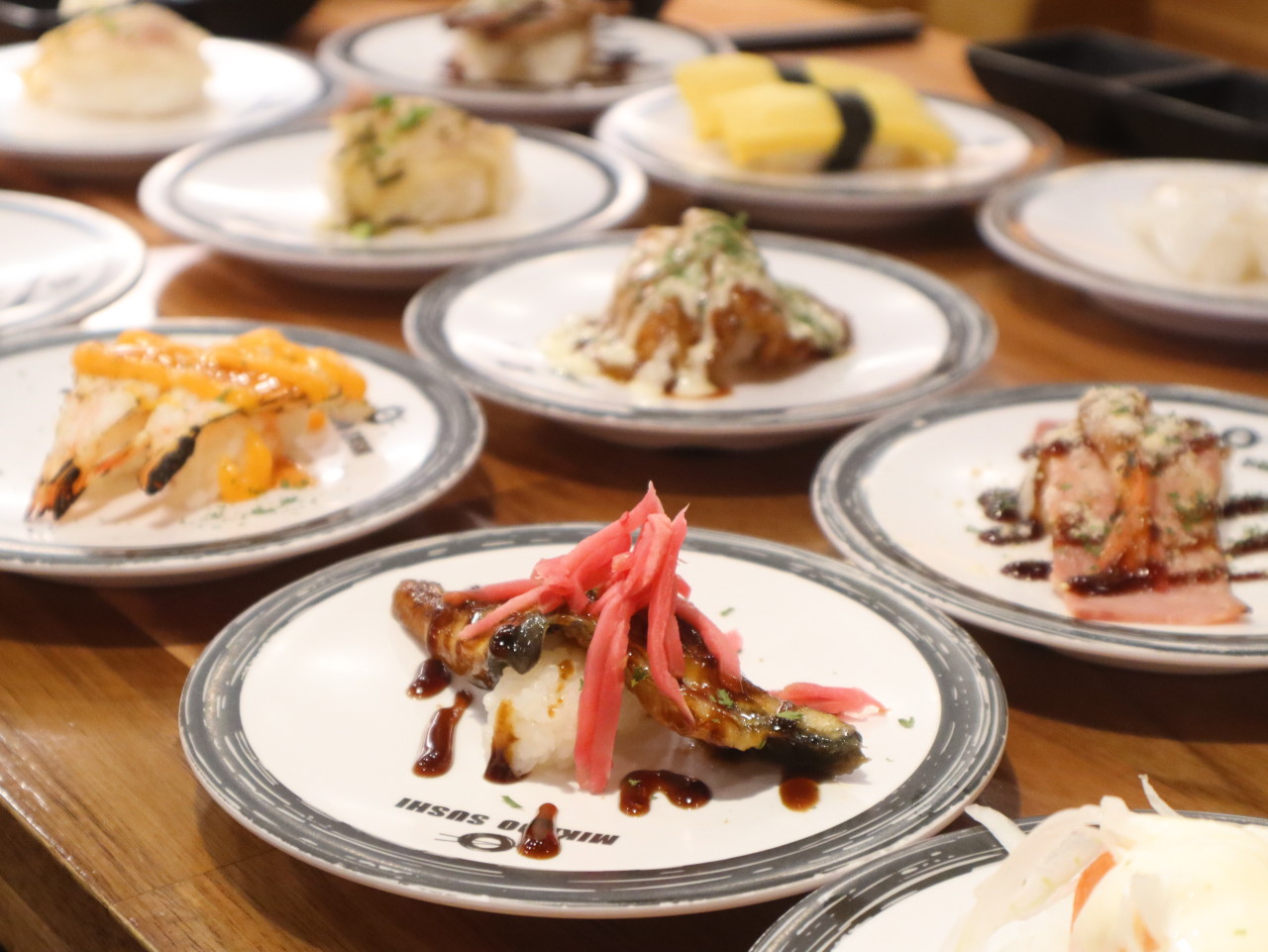 大神殿壽司加水院店迴轉壽司帶有多款料理