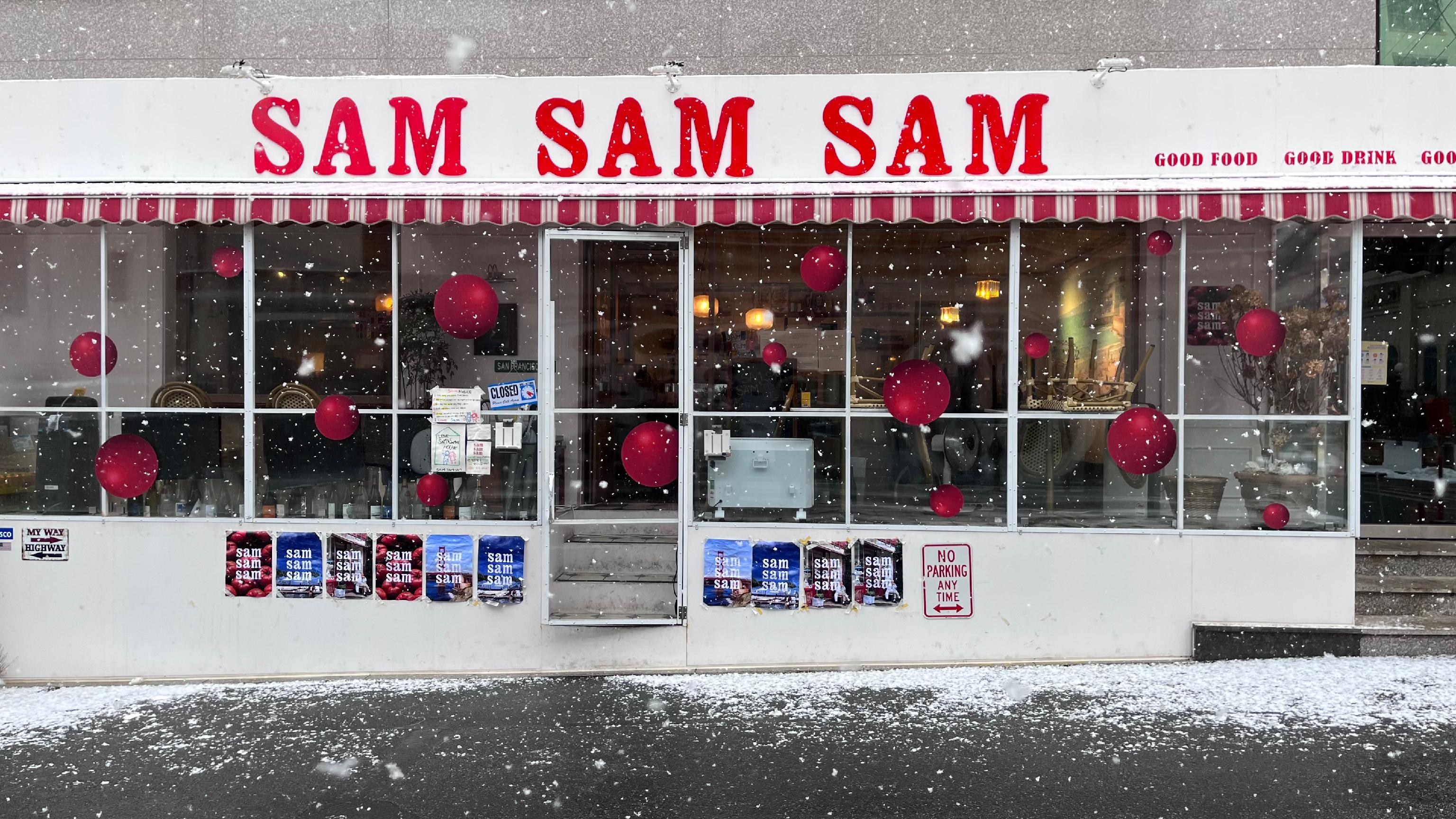 Bubbly lasagna and pasta at SAM SAM SAM Yongsan - Image 2