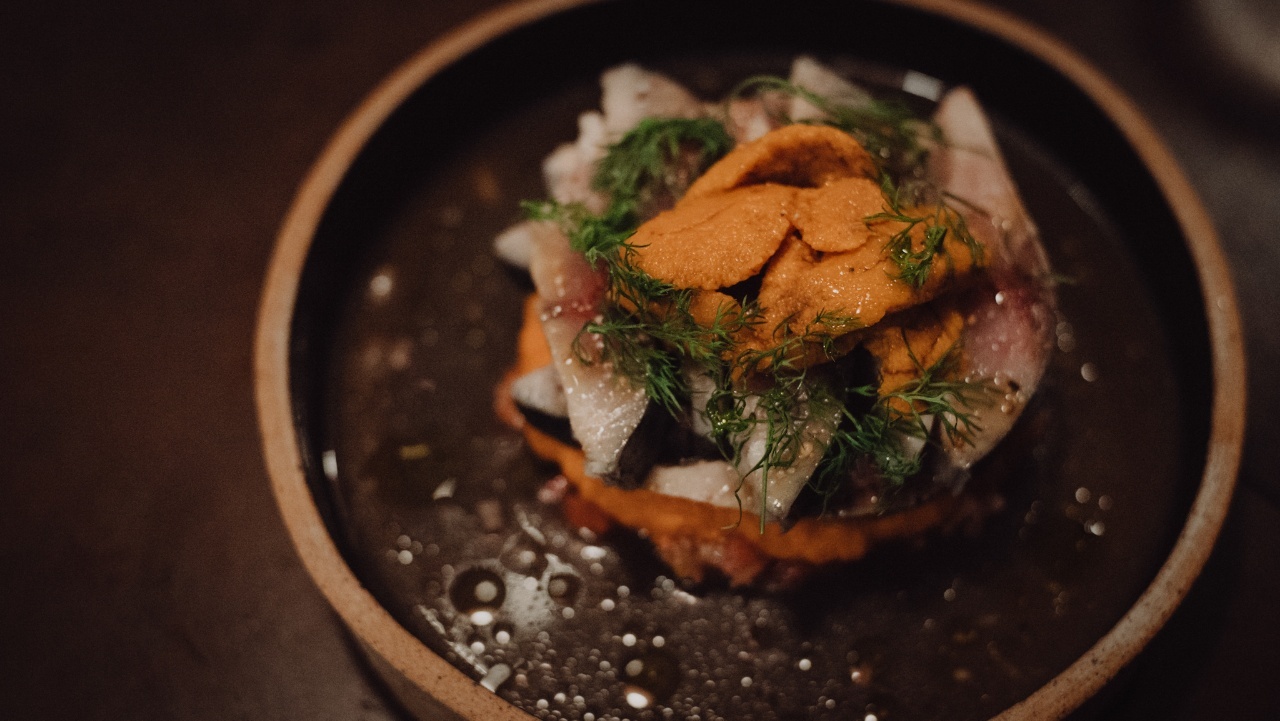 White Wine Garage high-ceiling wine bar with seasonal plates