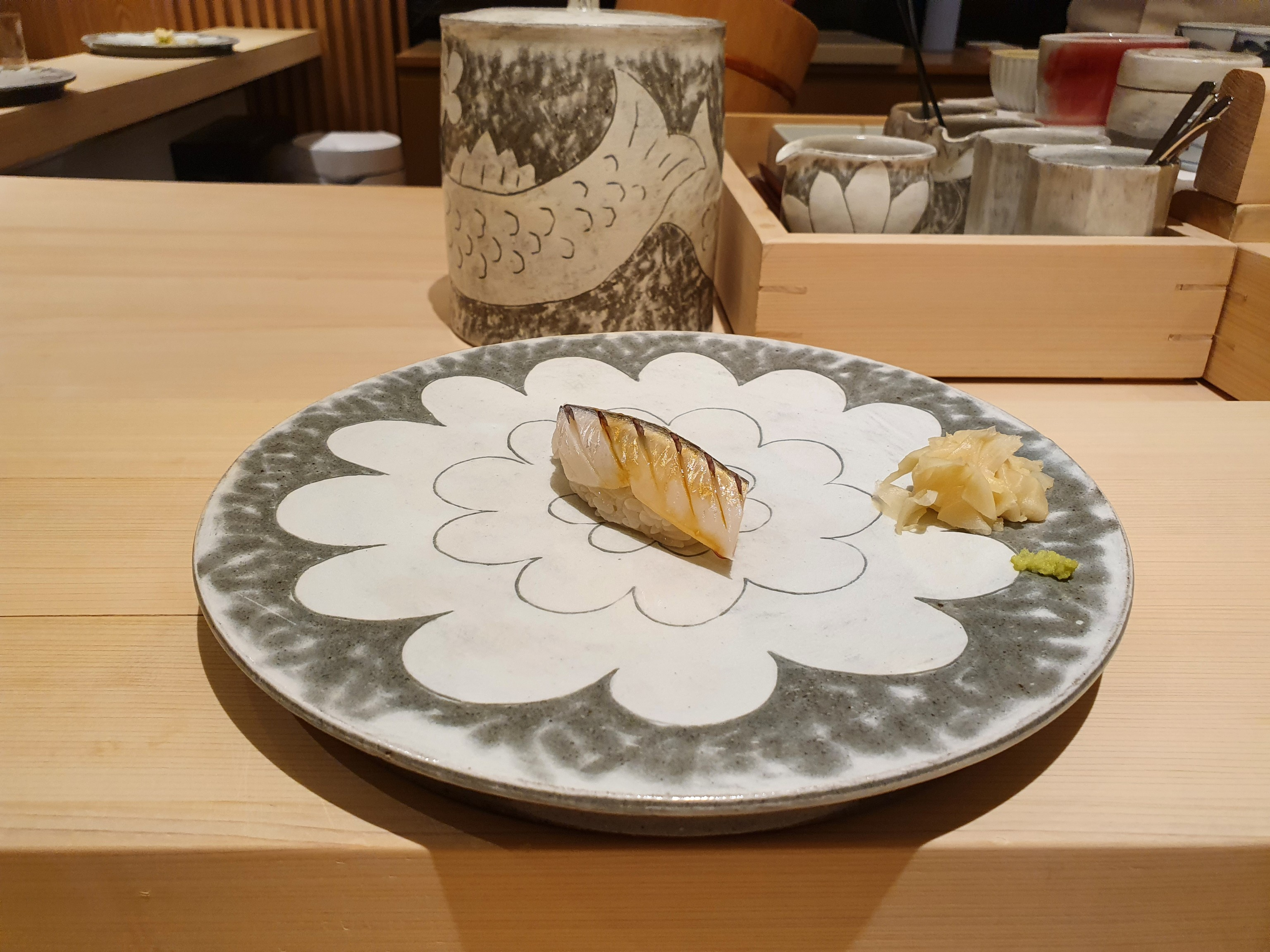 狎鴎亭のHANE寿司おまかせカウンター