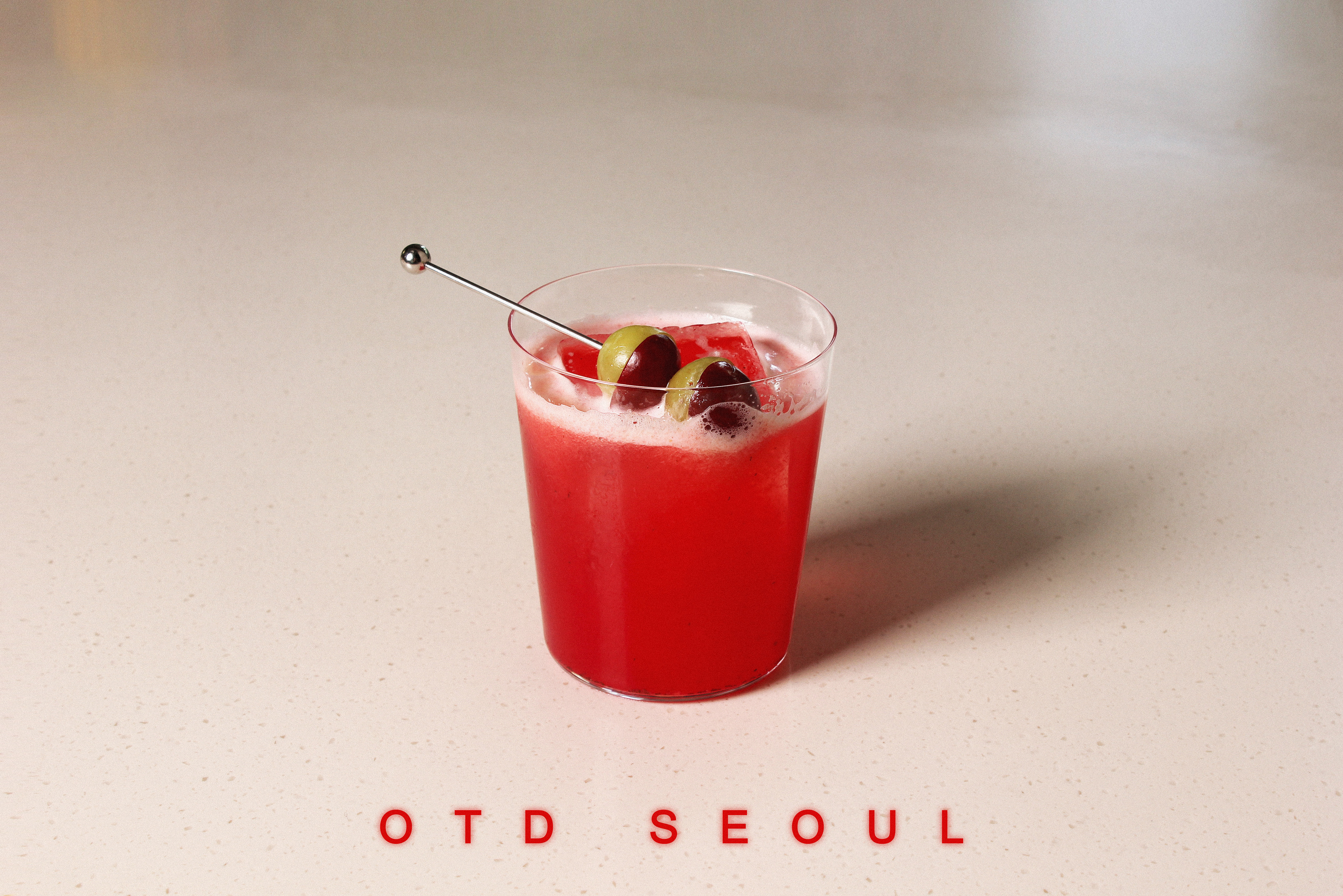 OTD Seoul dimly lit bar with seasonal cocktails and jazz