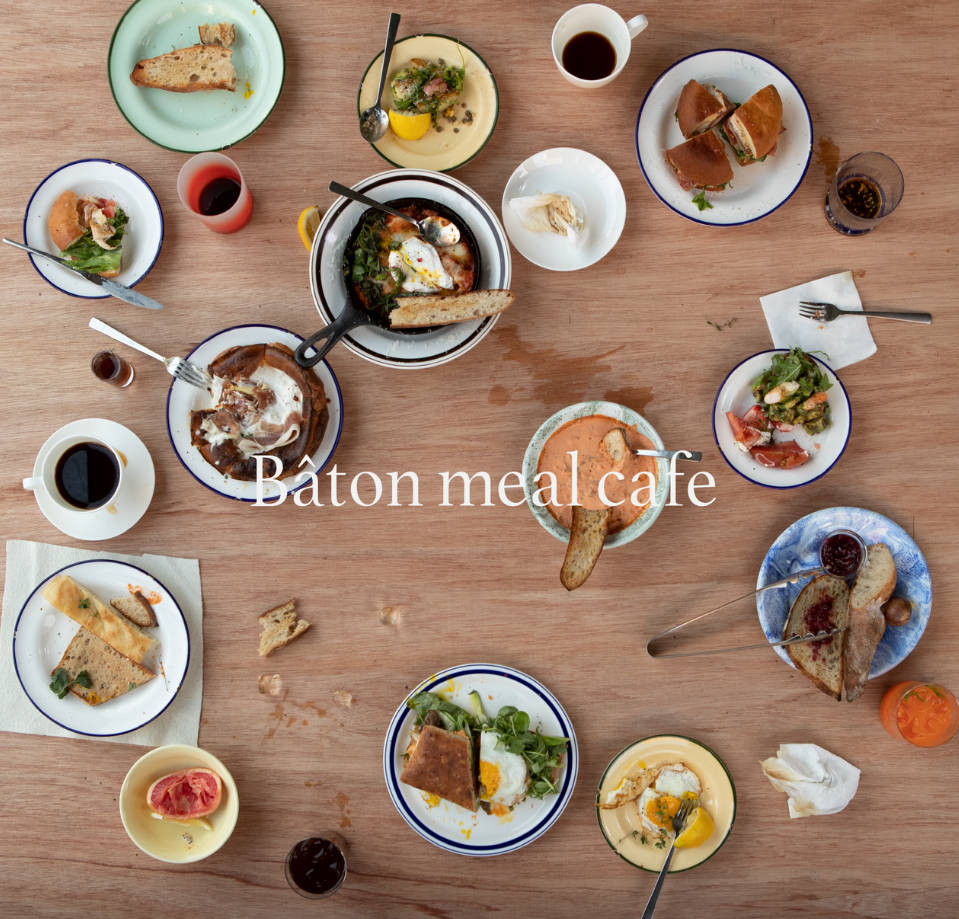 Bâton meal cafe主打面包的早午餐于龙山