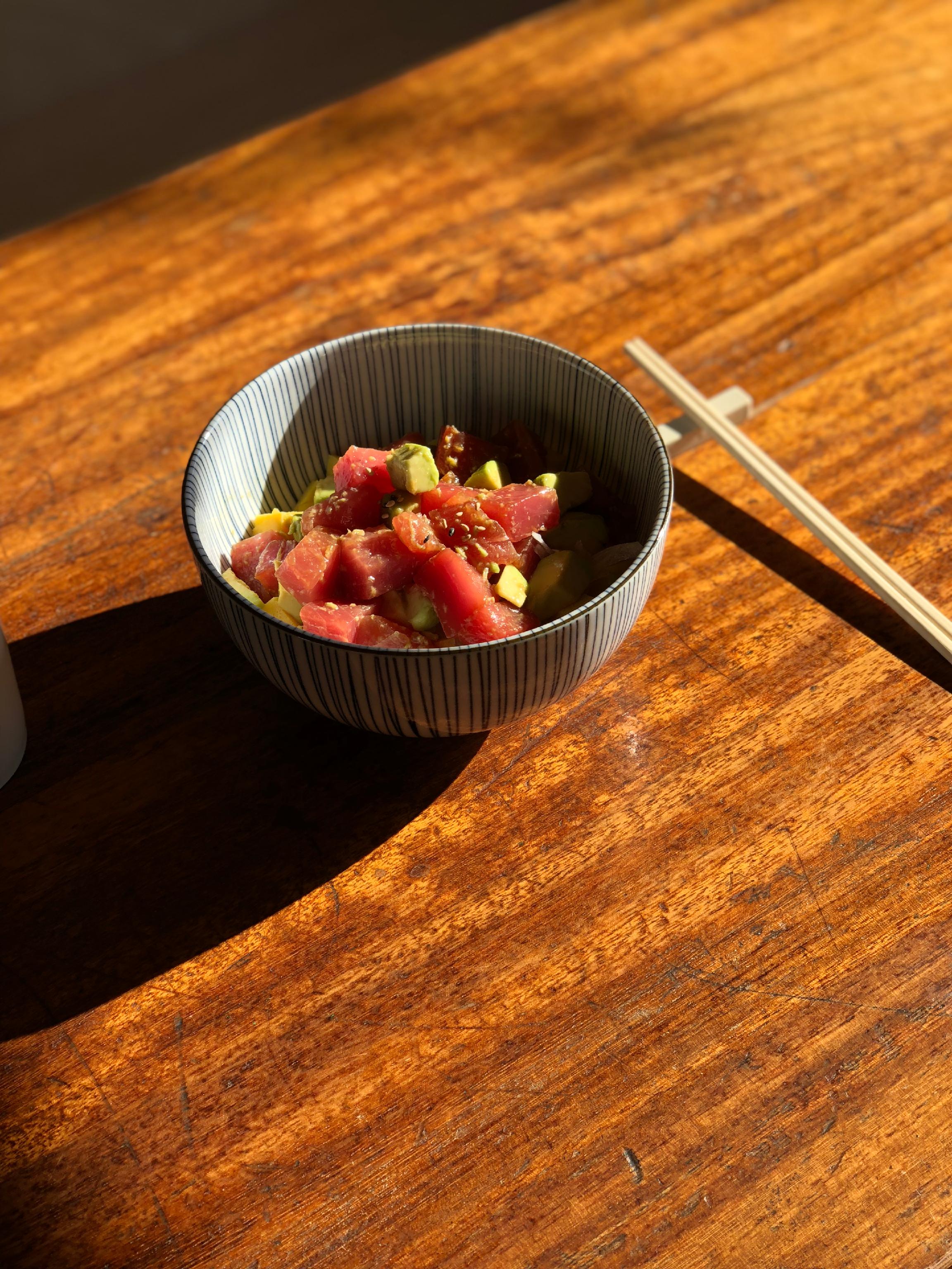 Jeju Goro cozy interior with udon and rice bowl