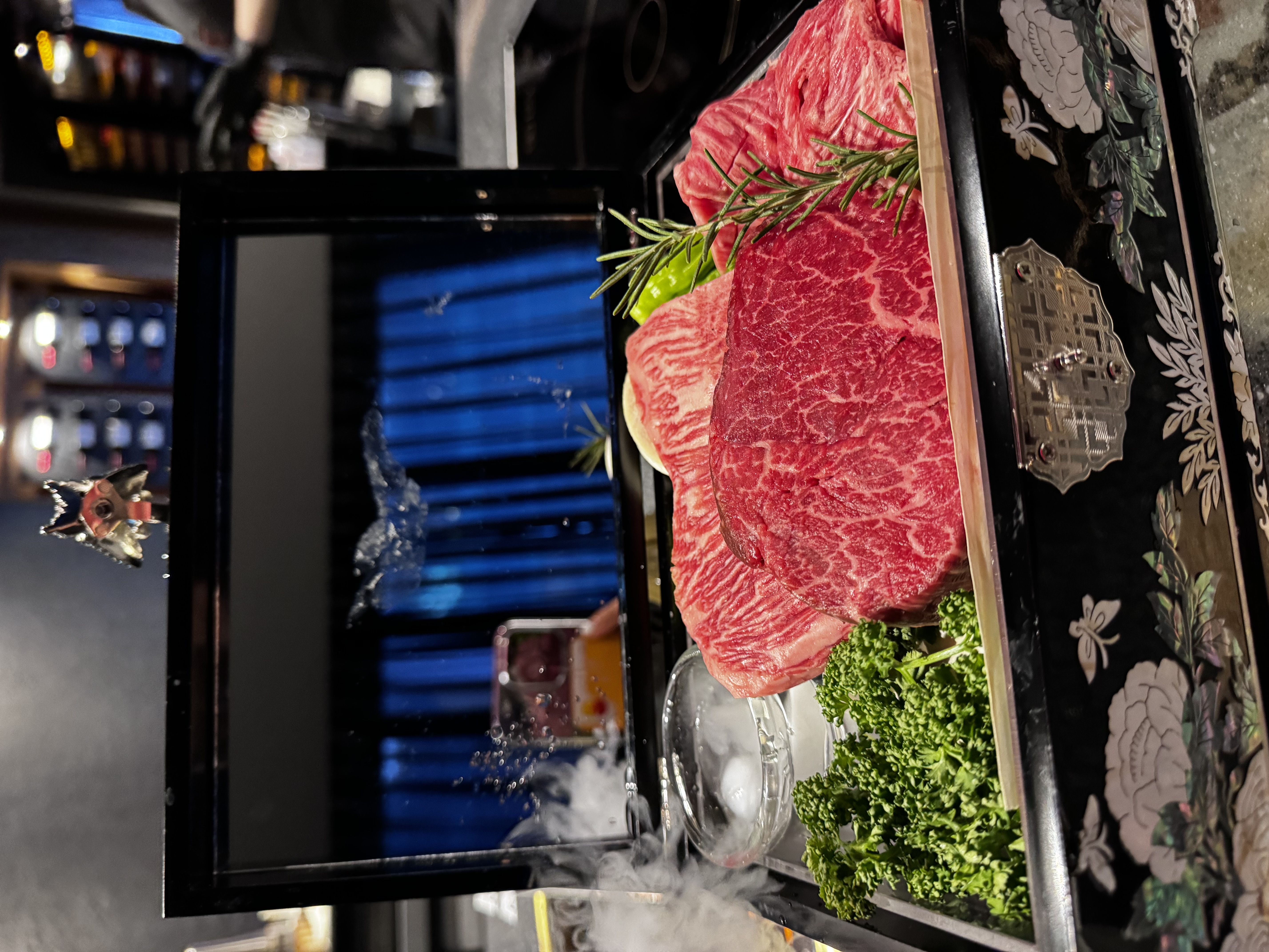 Jeezle Hanwoo Omakase chef plating