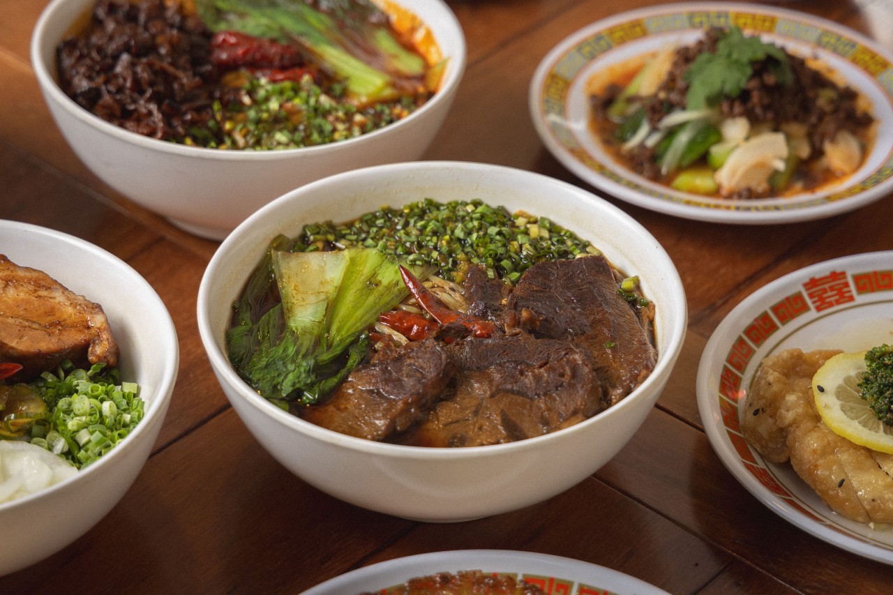 廣安里附近的Yongkang Zzie台灣牛肉麵