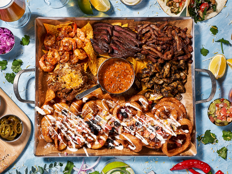 Gamsung Taco Hapjeong vibrant taco spread