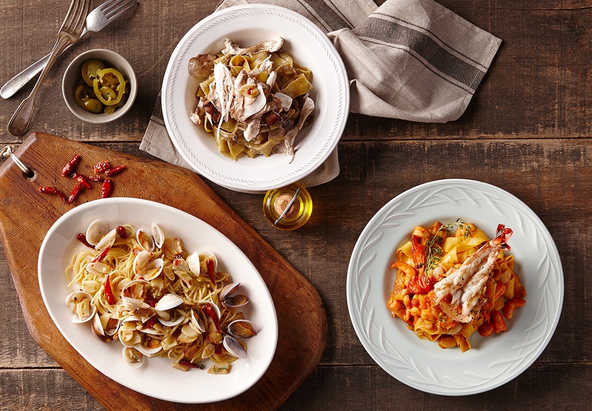 Mano Di ChefのCOEX近くのロマンチックなイタリアンテーブルセッティング