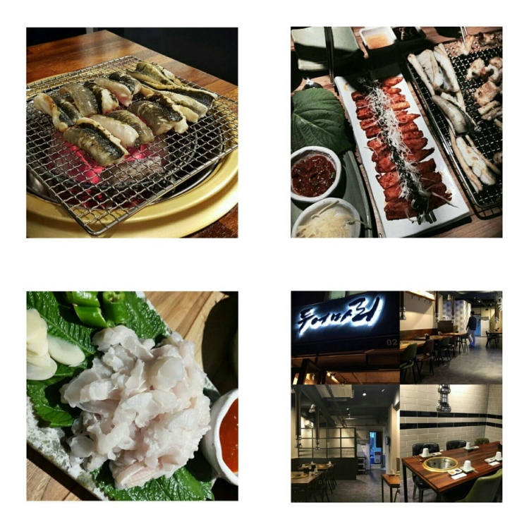 Dumari grilled conger eel near Yangjaecheon