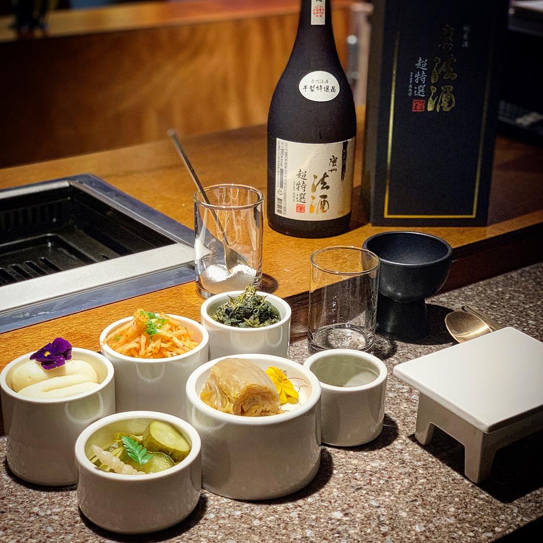 Yangin Hwandae assorted lamb cuts and hot pot