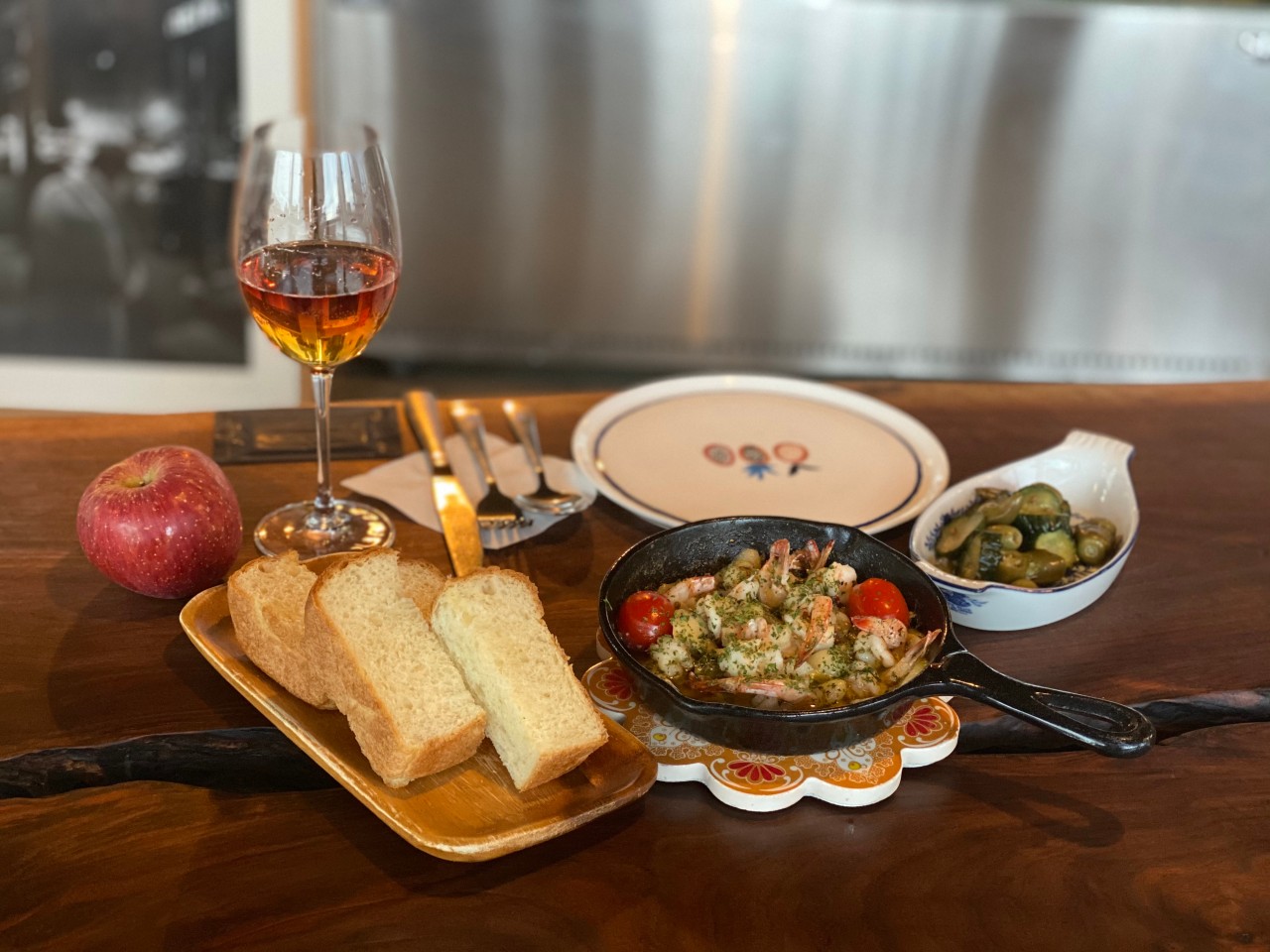 Bada Marmare Mediterranean dishes with Brother Island view