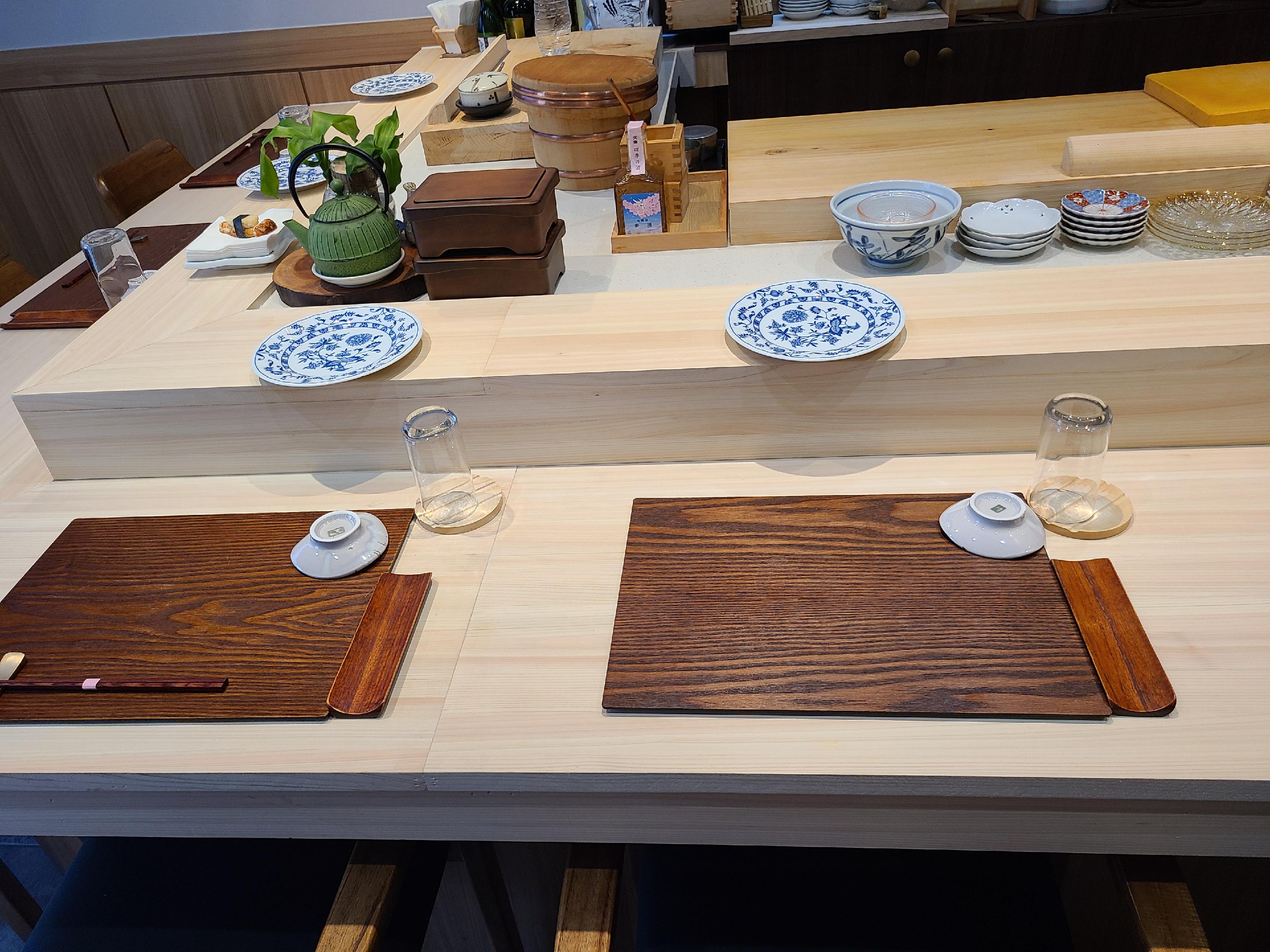 大田Sushi I壽司吧，當季握壽司擺盤