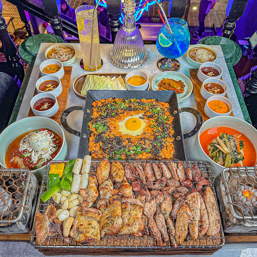 Okgyegwan Gwang-an charcoal grilled chicken all-you-can-eat