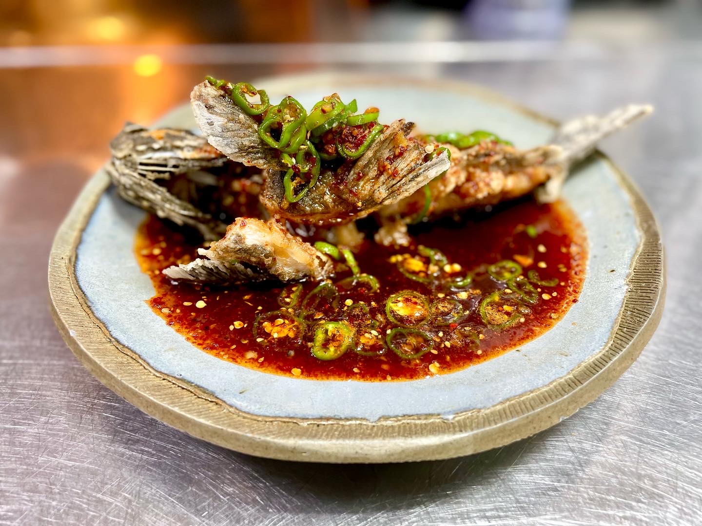 Kisamun时令海鲜套餐，简洁摆盘