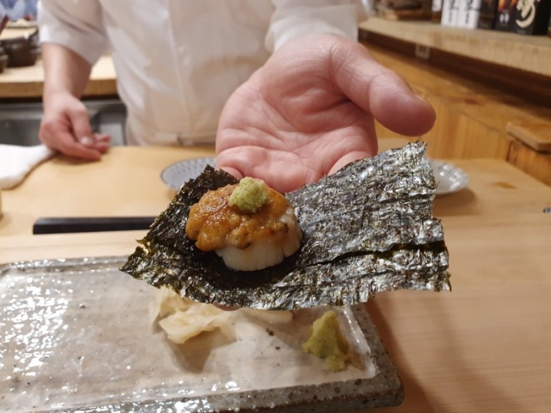 Sushi Go omakase nigiri selection