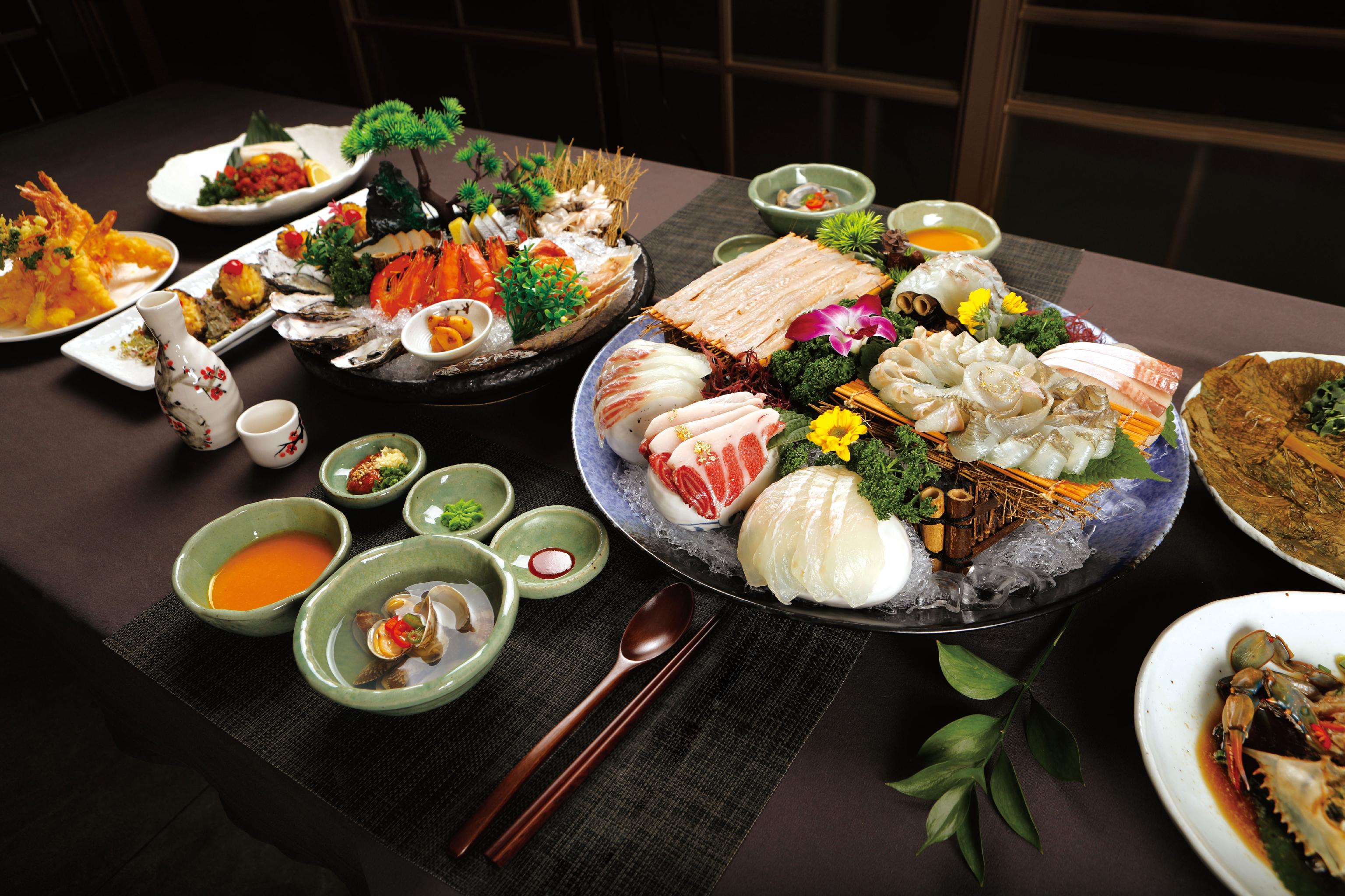 아리연 私人包廂海鮮韓食餐桌