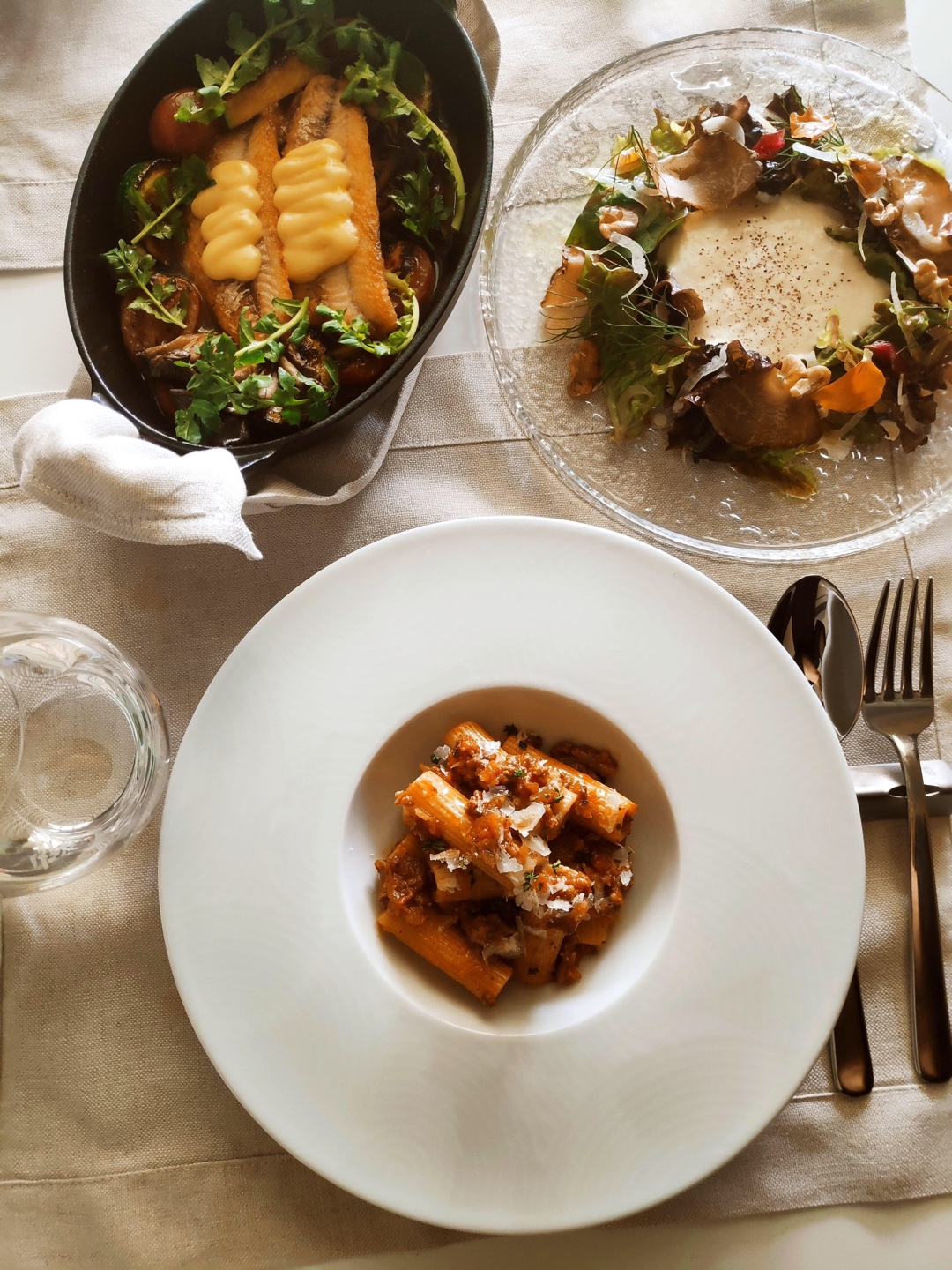 Hermitage seasonal Jeju tasting menu plating