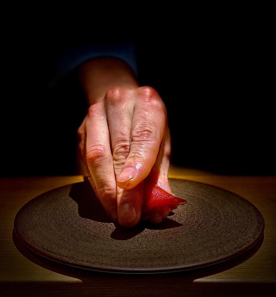 Aruhi intimate sushi bar with curated drinks