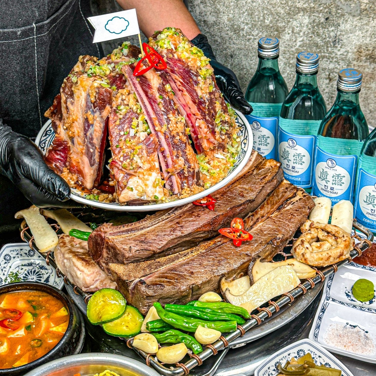 Unjib Bangi 贵族排骨烧烤与炒饭