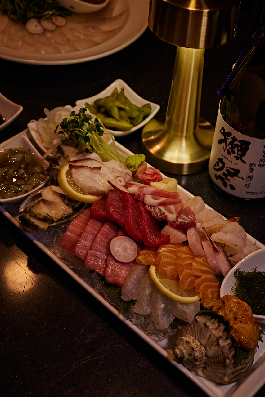 Modern counter seating at Misul Izakaya in Pangyo