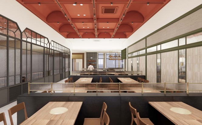 Songchoo Gamagol Inspire marinated galbi with side dishes