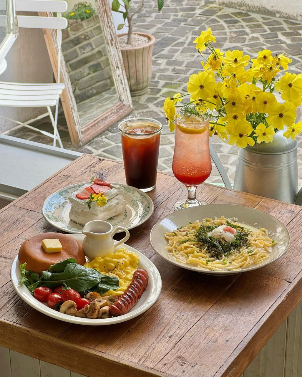 subz busan 露臺及早午餐咖啡