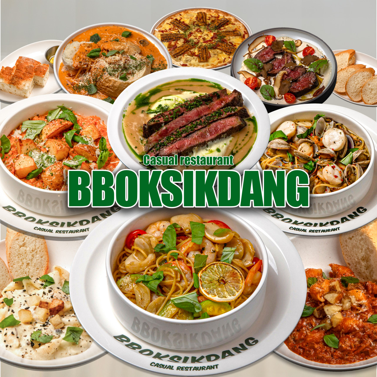 BBOKSIKDANG Triple Street 舒適義大利風約會餐廳