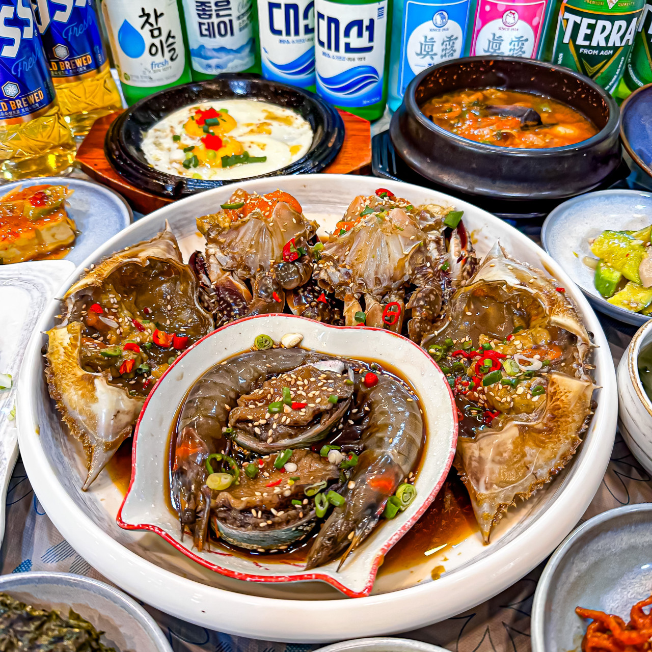 Park Minho Ganjang Gaejang Yeonguso marinated crab set